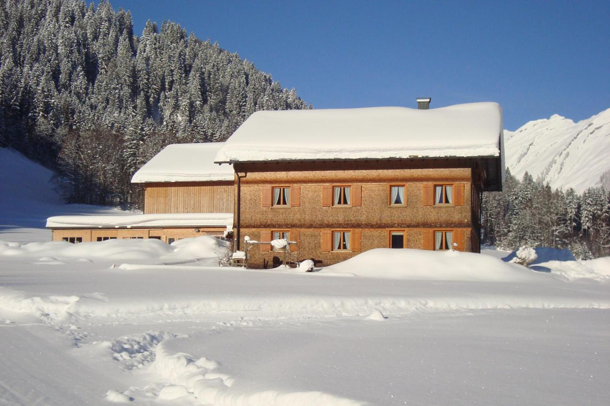Ferienbauernhof Oberhauser Schoppernau Dış mekan fotoğraf